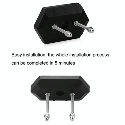 Skateboard Deck Display & Storage Stand - Wall Mount Black-1964932203175612419