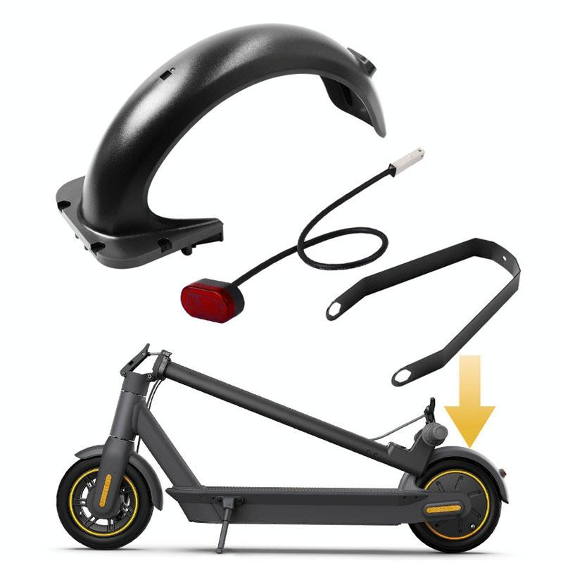 Ninebot Max G30 Electric Scooter With Rear Push Board And Taillight Black-1964932227766816774
