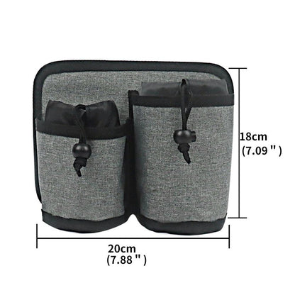 Travel Cup Holder For Luggage - Gray-1915196897128222721