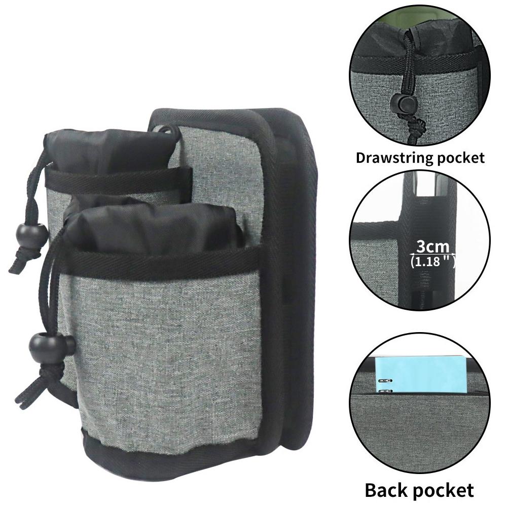 Travel Cup Holder For Luggage - Gray-1915196897128222724