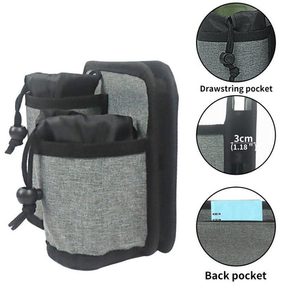 Travel Cup Holder For Luggage - Gray-1915196897128222724