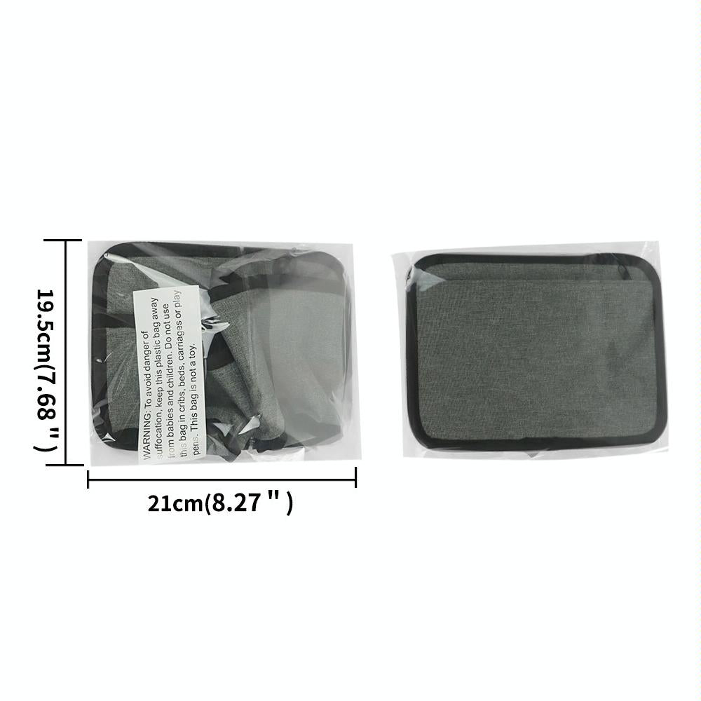 Portable Luggage Bag With Cup Holder - Gray-1915197145401659394