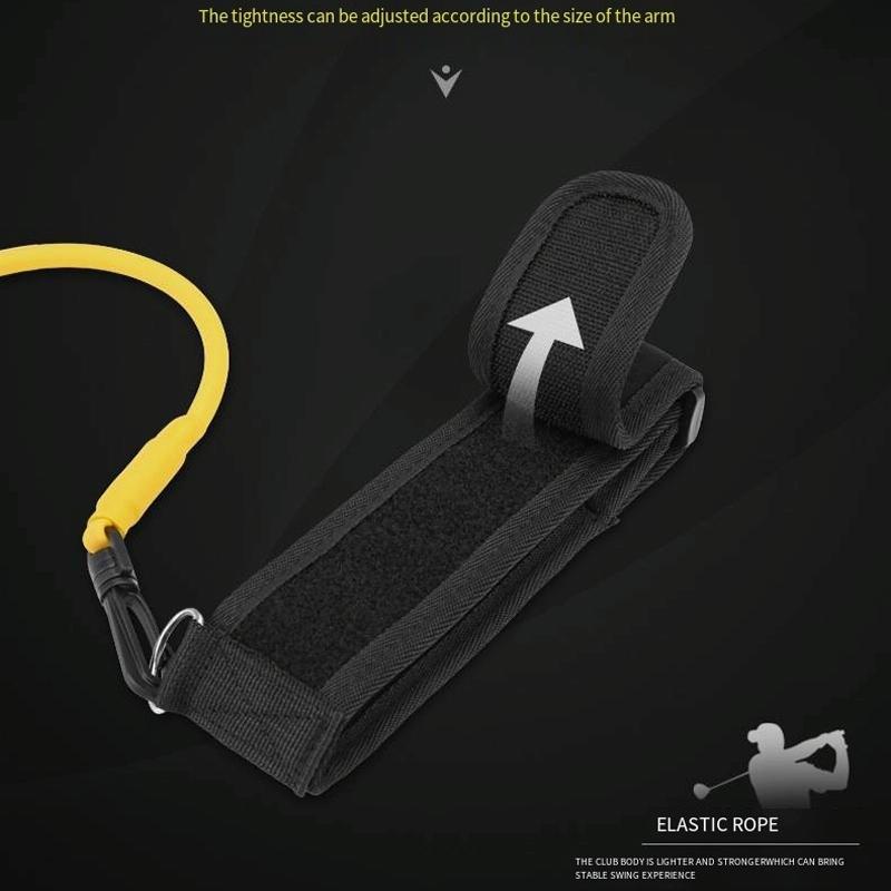 Swiping Force Golf Wave Elastic Rope Exerciser - Auxiliary For Improved Swing-1915197127676530692