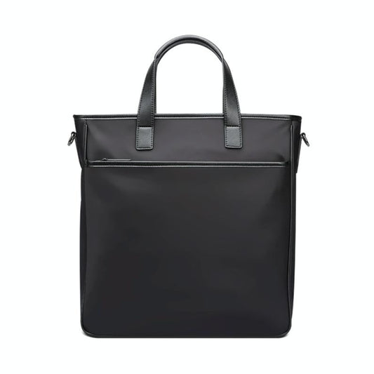 Waterproof Laptop Business Handbag - Large Capacity Black-1964932194573094913
