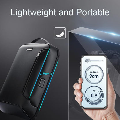 Waterproof Laptop Backpack With Usb Port - Large Capacity Lightweight Black-1915196953474502660