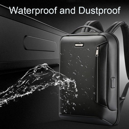 Waterproof Laptop Backpack With Usb Port - Large Capacity Lightweight Black-1915196953474502662