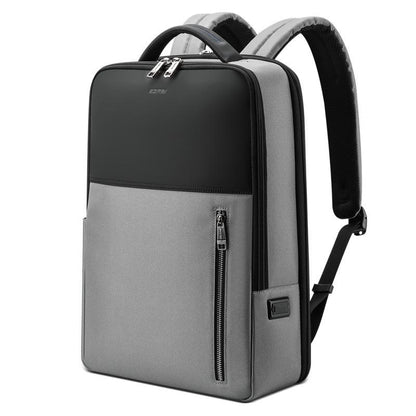 Silver Gray Multifunctional Anti-Theft Laptop Backpack With Usb Charging Hole-1915196842015068160