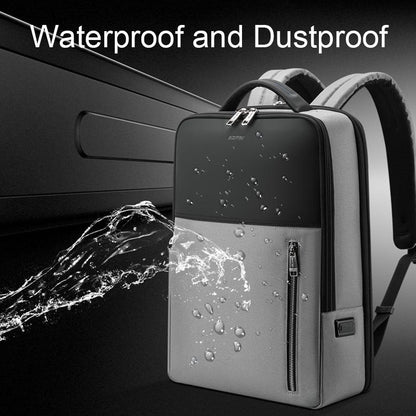 Silver Gray Multifunctional Anti-Theft Laptop Backpack With Usb Charging Hole-1915196842015068165
