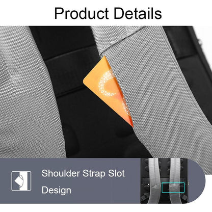 Silver Gray Multifunctional Anti-Theft Laptop Backpack With Usb Charging Hole-1915196842015068166