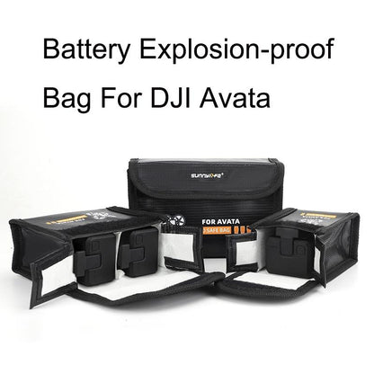 Explosion-Proof Bag For Dji Avata With Battery Protection - 3 Batteries-1915197992663650305