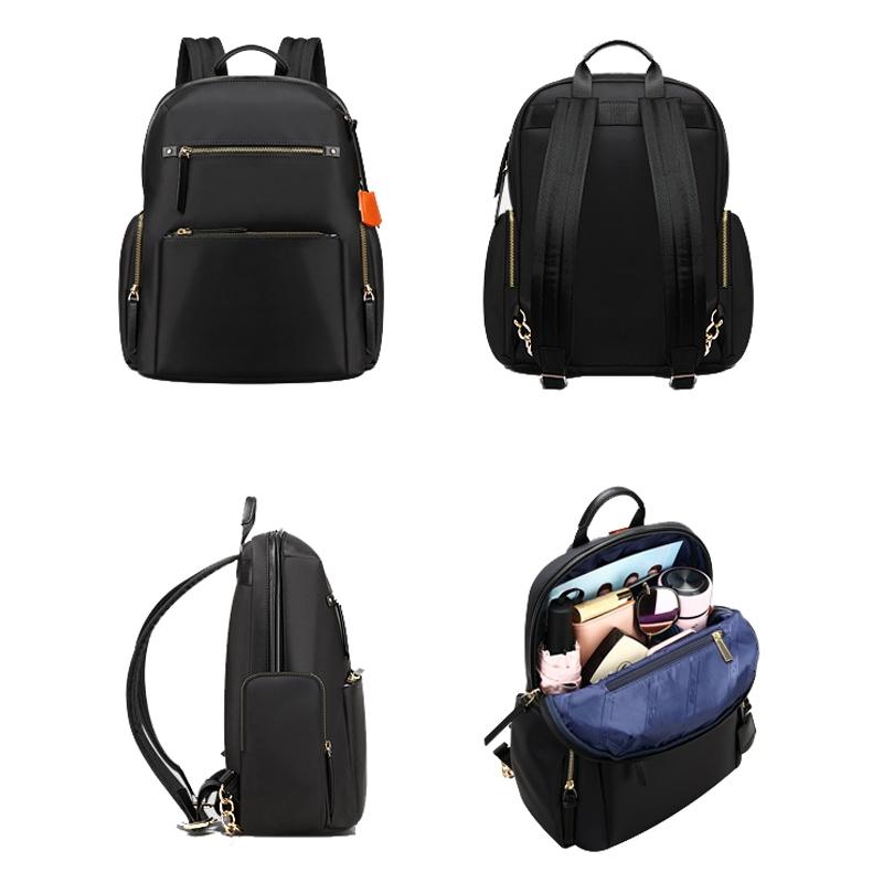 Black Anti-Theft Laptop Backpack With Wear-Resistant Design-1915196941470404609