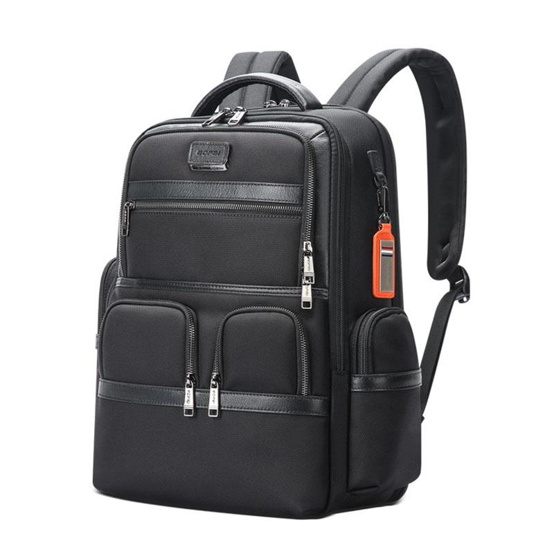Multifunctional Usb Business Backpack With Anti-Theft Feature - Black-1915196944423194624