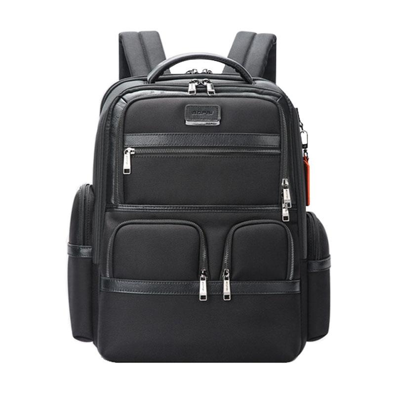 Multifunctional Usb Business Backpack With Anti-Theft Feature - Black-1915196944423194625
