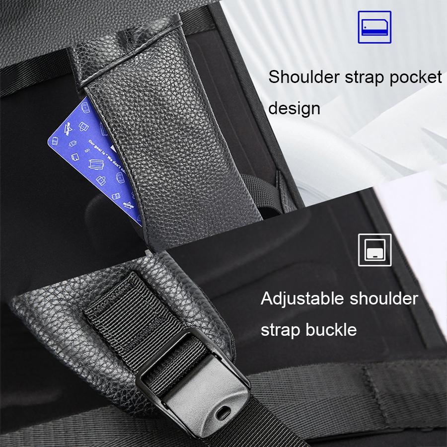 Multifunctional Anti-Theft Laptop Business Backpack With Usb Charging Hole Black-1915196860977516550