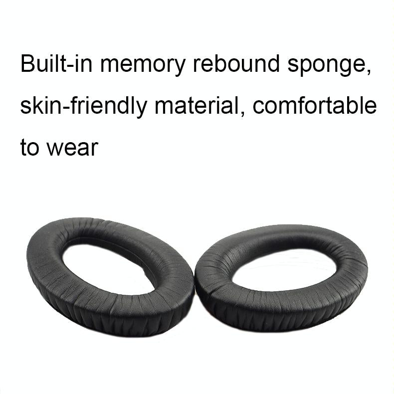 2-Pack Headset Earmuff Covers - Black Velvet For Sennheiser Pxc Series-1915198111177904130