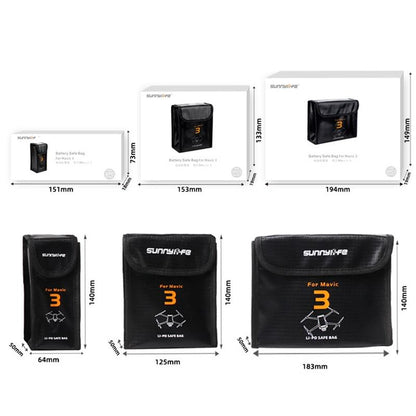 Explosion Proof Battery Safe Storage Bag For Mavic 3-1915198345245233154
