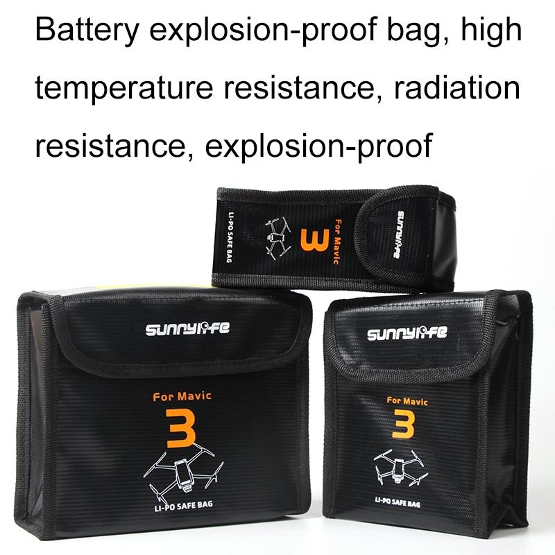 Securely Store Mavic 3 Batteries With 2-In-1 Explosion-Proof Bags-1915198152147865604