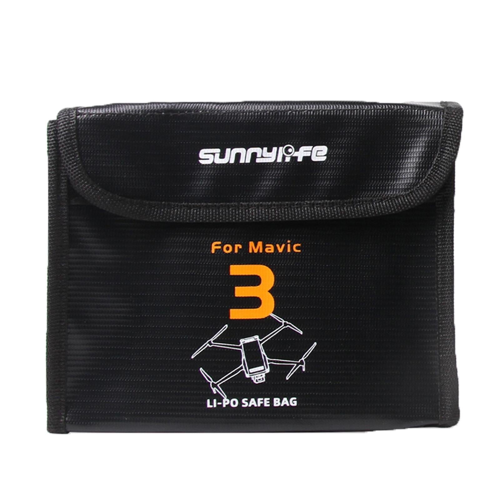 3-In-1 Mavic 3 Battery Storage Bags - Safe & Explosion-Proof-1964932280958980096