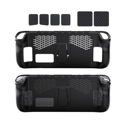 Tpu Case + Touchpad Sticker For Steam Deck Handheld - Compact Protection-1915197507944714241