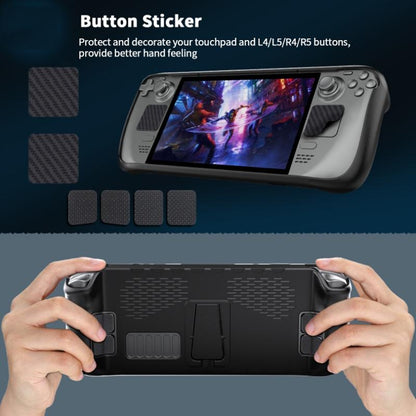 Tpu Case + Touchpad Sticker For Steam Deck Handheld - Compact Protection-1915197507944714245