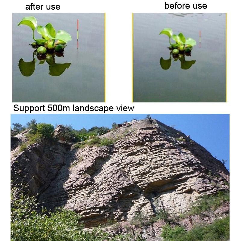 Adjustable Focus Fishing Binoculars - 3X28 With Glass Type And Zippered Case-1915197857783222276