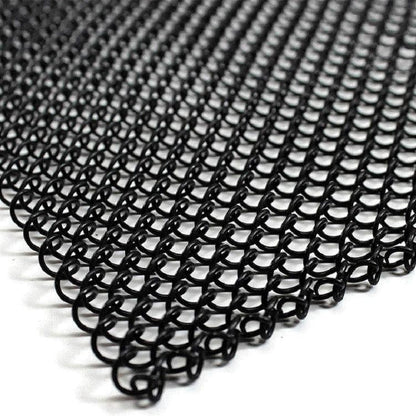 61X45.7Cm Metal Mesh Fireplace Screen - Prevent Sparks-1915198341310976002