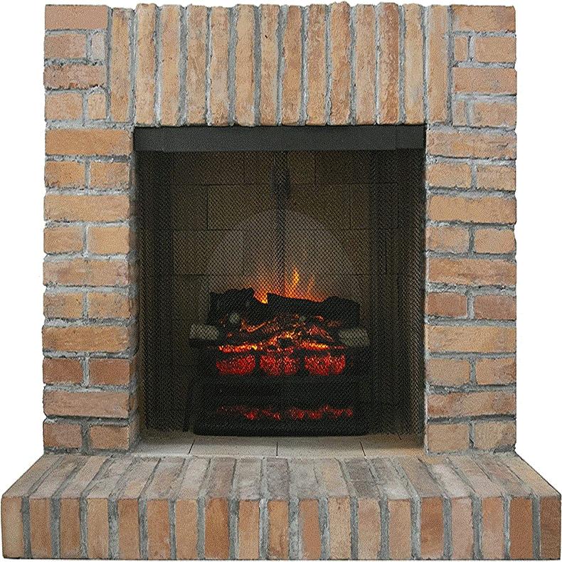 61X45.7Cm Metal Mesh Fireplace Screen - Prevent Sparks-1915198341310976005