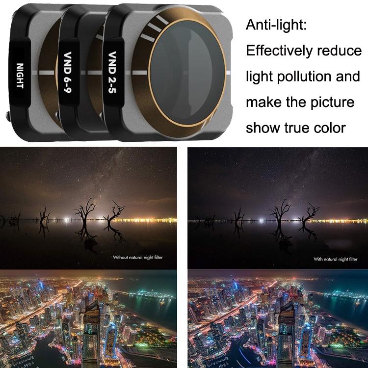 Motion Camera Filter For Dji Mavic Air 2 - Nd2 / 5 / 6 / 9 Anti Light-1915198010359418885