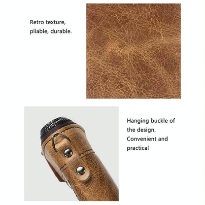 Detachable Rfid Leather Wallet - Anti-Theft-1915196930548436996