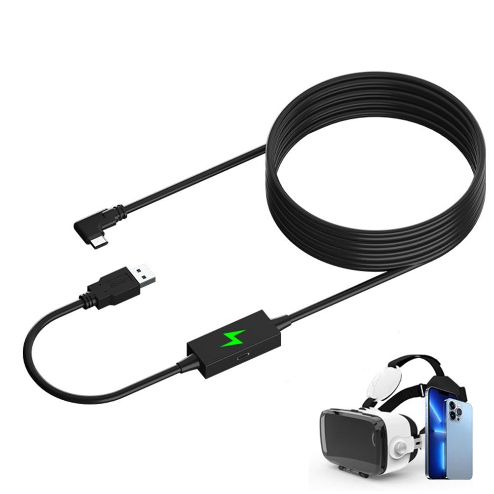 5M Usb To Type C Cable For Meta Quest Pro Vr Headset-1922443389412970496