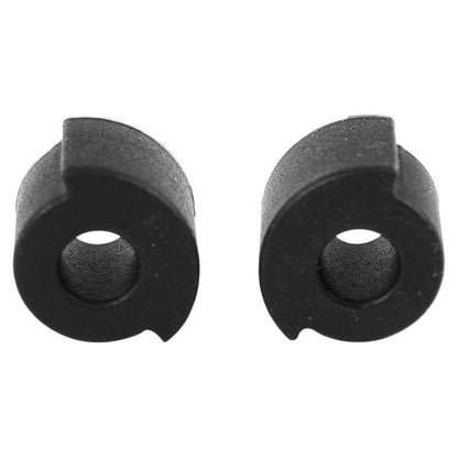 2-Pack Silicone Shock Pads For Ninebot Es2 Scooter - Black-1964932198733844482