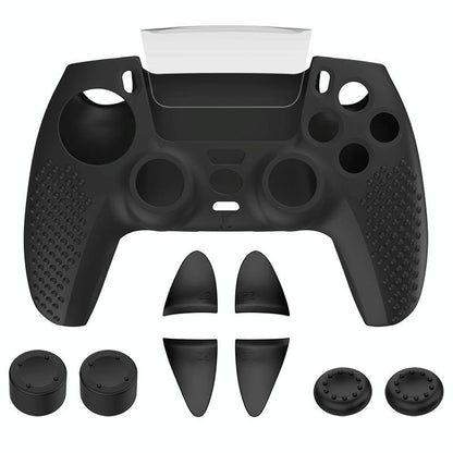 Black Polka Dot Silicone Joystick Cover For Ps5 Controller-1922443422086598662