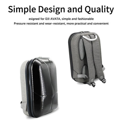 Carbon Fiber Backpack - Shockproof & Waterproof-1915196957928853506