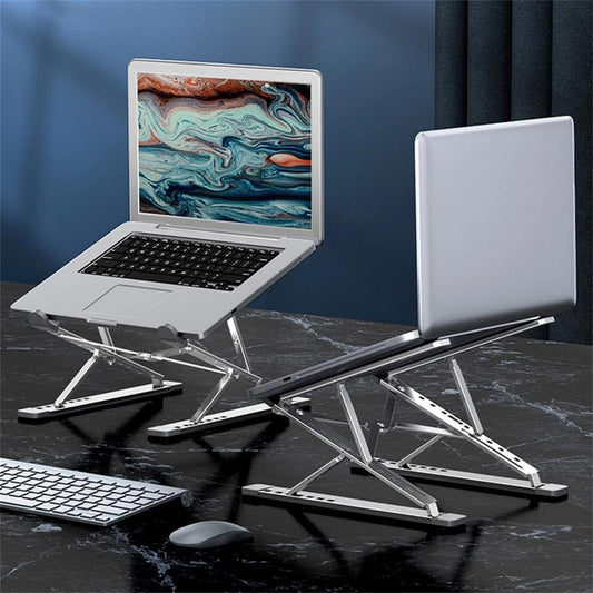 Foldable Aluminum Laptop Stand With Heat Dissipation-1964932343533801473