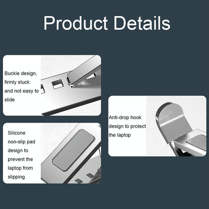 Foldable Aluminum Laptop Stand With Heat Dissipation-1964932330137194500