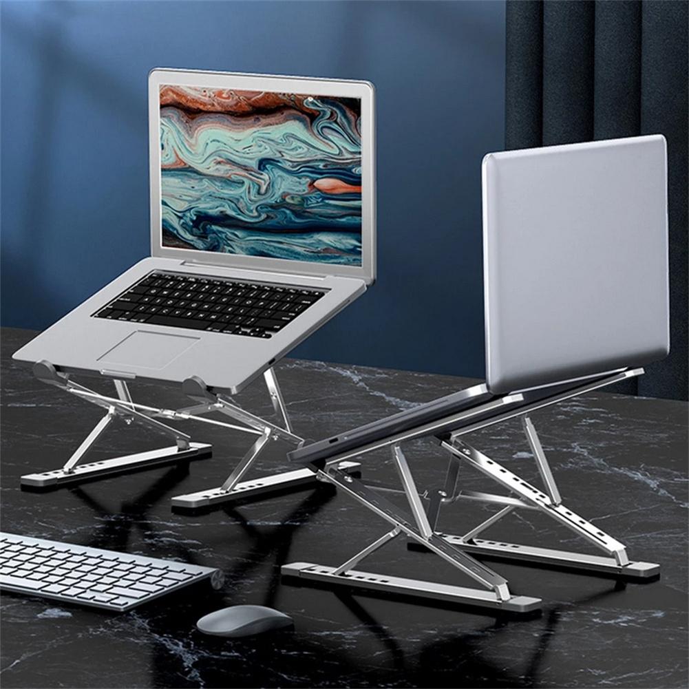 Foldable Aluminum Laptop Stand With Heat Dissipation-1964932315096420353