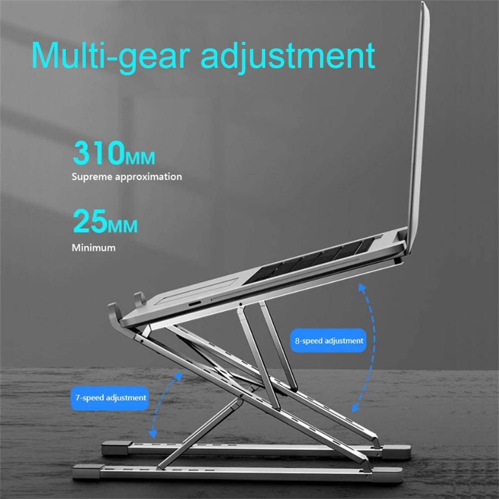 Foldable Aluminum Laptop Stand With Heat Dissipation-1964932315096420355