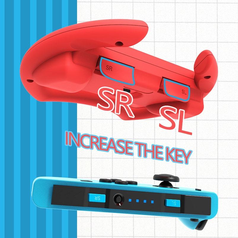 Red Nintendo Switch Steering Wheel For Gamepad-1915196888005611523