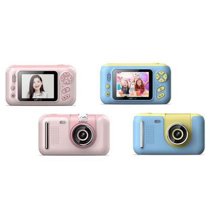 Reversible Hd Children'S Camera With Bracket - 2.4 Inch Pink-1915197998275629057