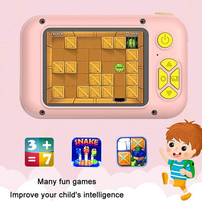 Reversible Mini Hd Child Camera With 8G Card Reader - Blue-1915197626119229444