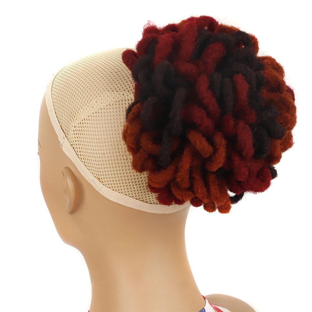 Shaggy Drawstring Dreadlock Bun - No Code-1915197448893108229
