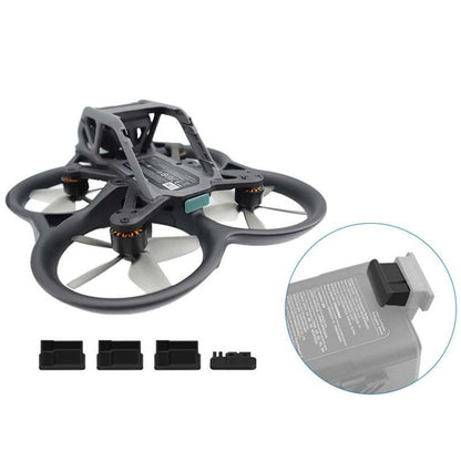 4-Piece Tpu Dust Plugs For Dji Avata Cqt 913407 Battery - Moisture Protection Cover-1964932343177285633
