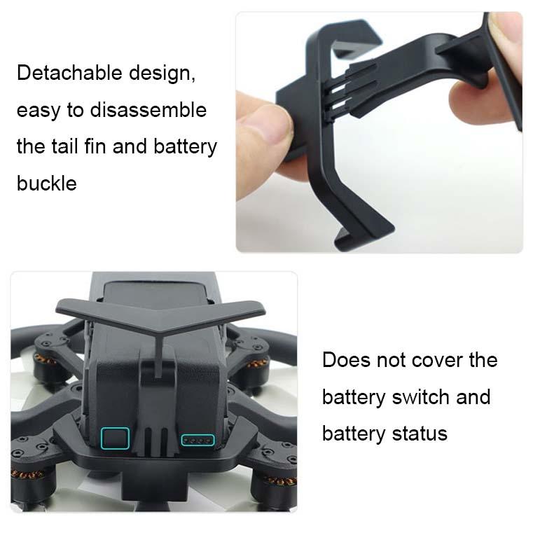 2-In-1 Anti-Fall Battery Wing Buckle For Dji Avata Cqt - Rear Decorative-1964932209647423491