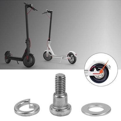 5Pcs Rear Wheel Fixing Screws For Xiaomi Mijia M365 / Pro Scooter - White-1964932191519641605