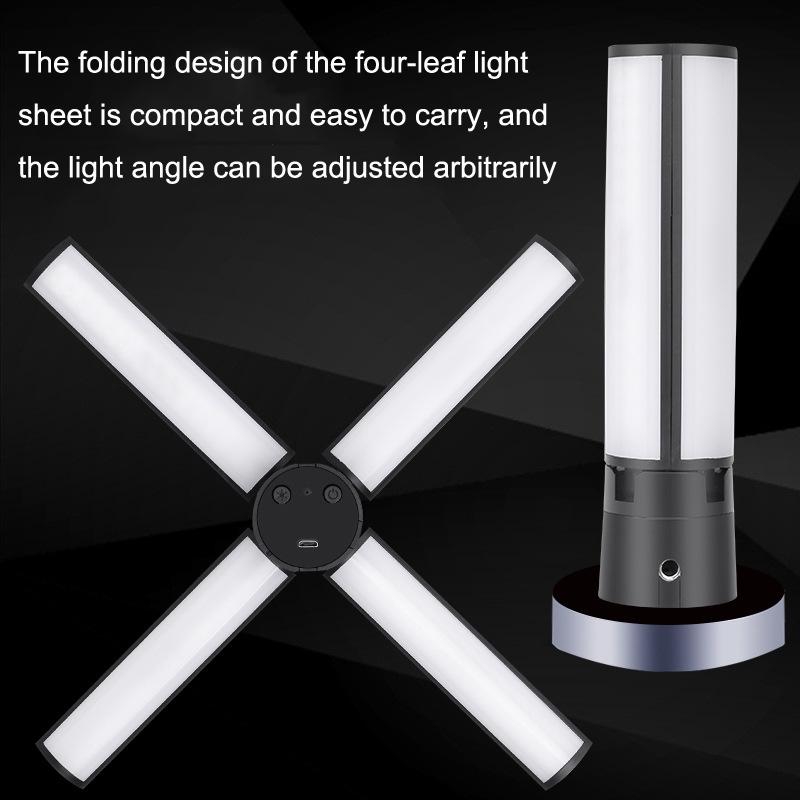 Portable Beauty Live Fill Light For Mobile Phones - Foldable Wire-Controlled-1964932350659923970