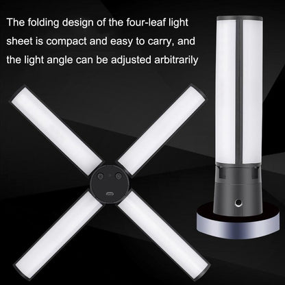 Portable Beauty Live Fill Light For Mobile Phones - Foldable Wire-Controlled-1964932350659923970