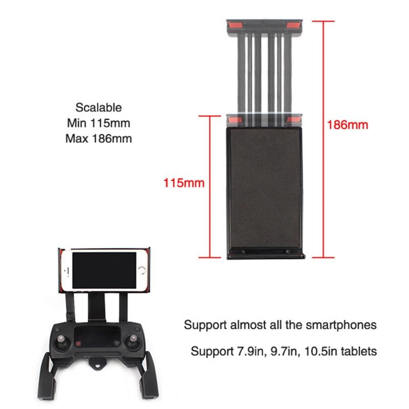 Universal Phone Tablet Mount For Dji Spark Mavic Air Remote-1922443430202576898