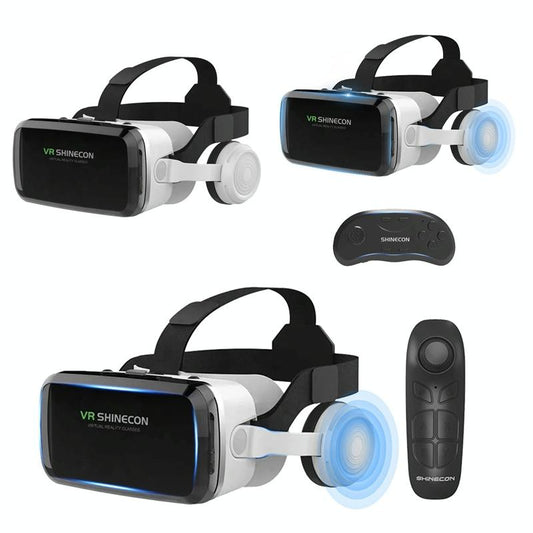 Wireless 3D Vr Headset With Bluetooth - Compact-1915197987122974721