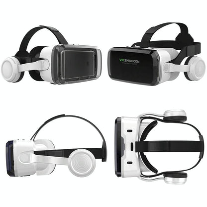 Wireless 3D Vr Headset With Bluetooth - Compact-1915197987122974722