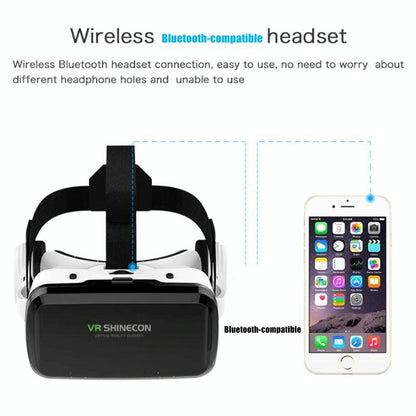 Wireless 3D Vr Headset With Bluetooth - Compact-1915197987122974727